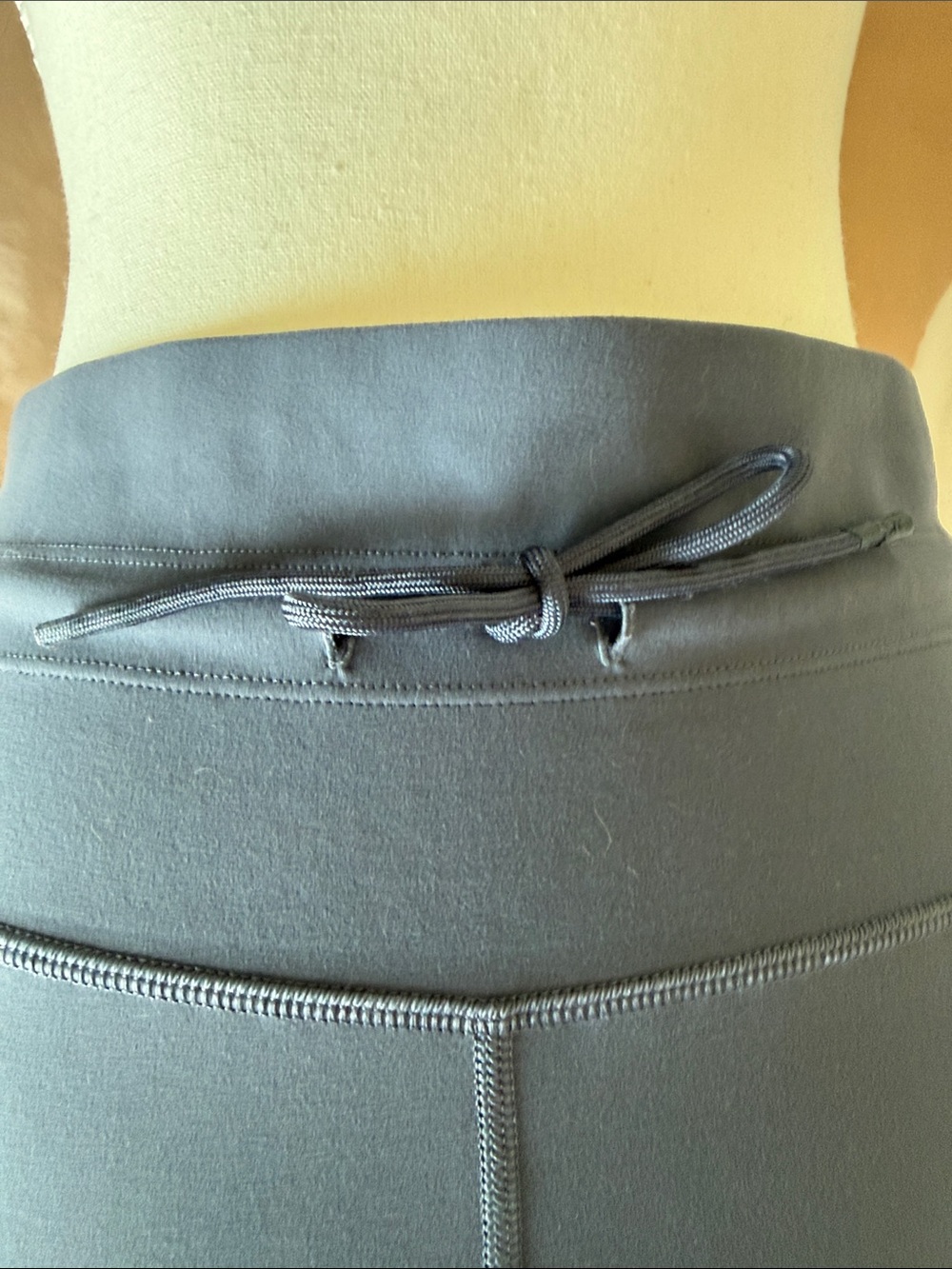 Kids High-Waist Drawstring Joggers in Slate Blue Co - Picture 7 of 7